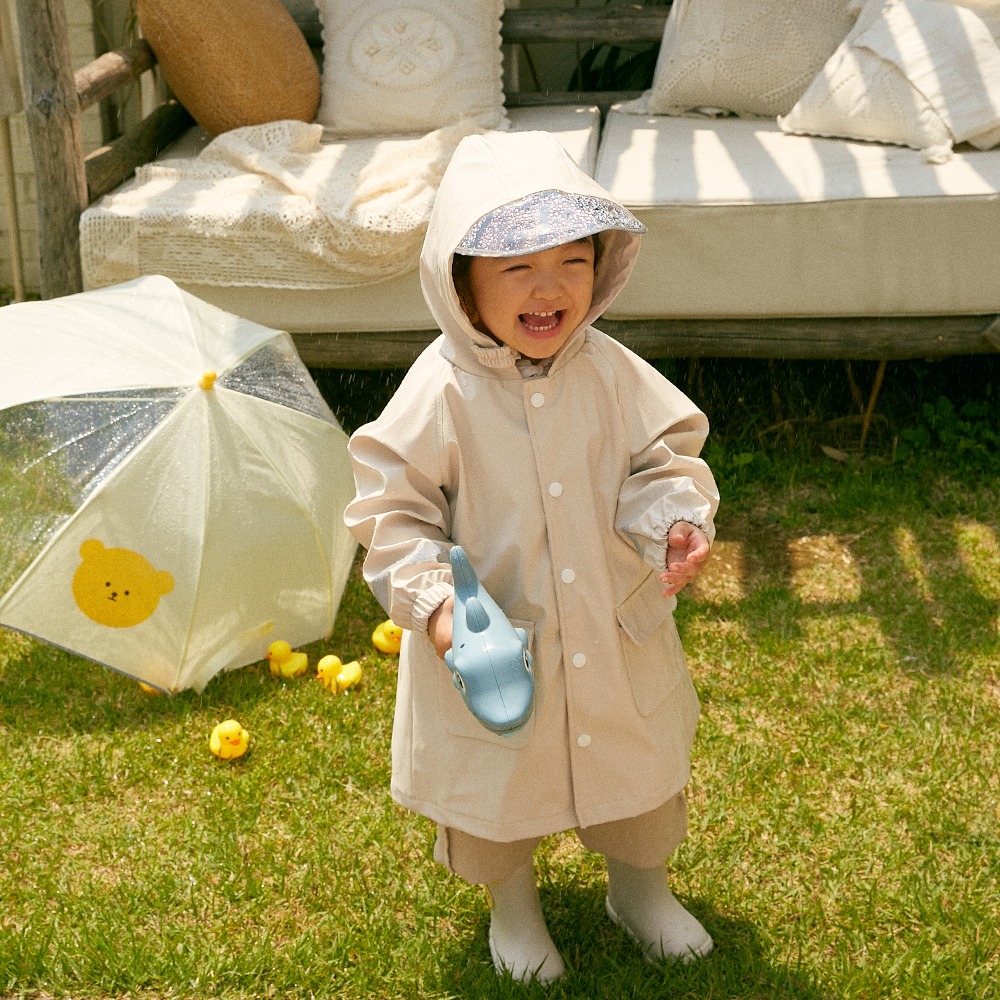 유아 안전 우비 레인코트 아기 아동 우의 비옷